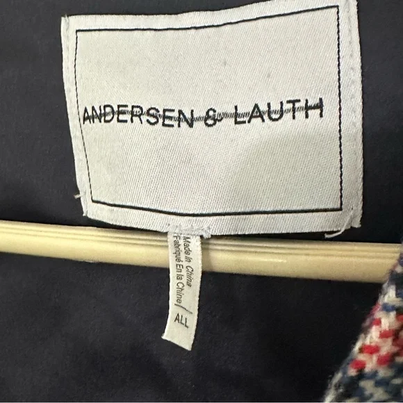 Andersen & Lauth plaid poncho - Picture 5 of 5